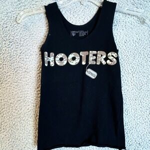 Hooters Black Camo Uniform Tank Top Original Size XS